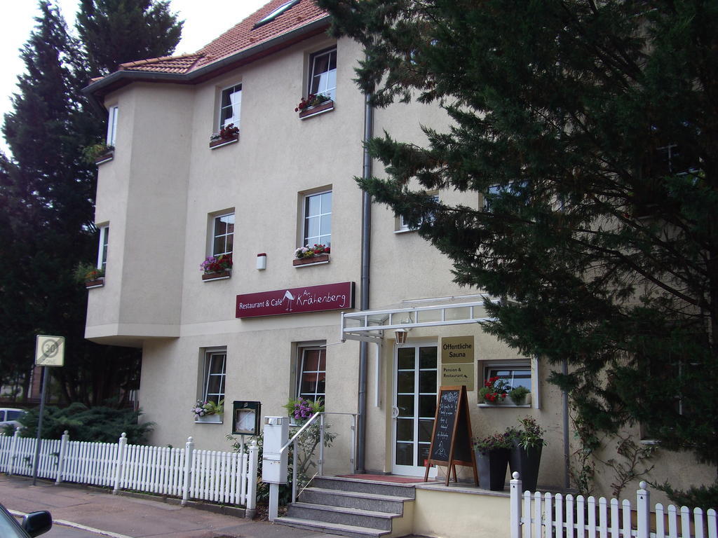 Pension & Cafe Am Kraehenberg Halle  외부 사진